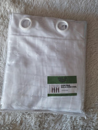 Cortina de Parede Oxford com Voal