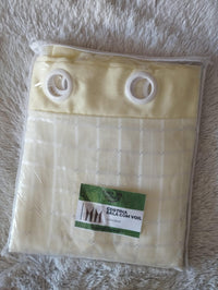 Cortina de Parede Oxford com Voal