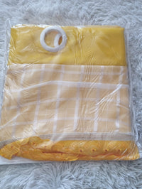 Cortina de Janela Oxford com Babado