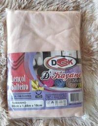 Lençol De Elástico Solteiro