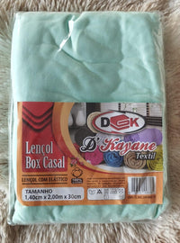 Lençol De Elástico Box Casal