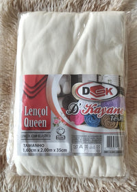 Lençol De Elástico Queen