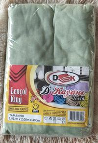 Lençol De Elástico King