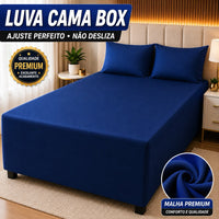 LUVA BOX QUEEN VENEZA MALHA 2,00X1,60X0,60 C/ FRONHAS